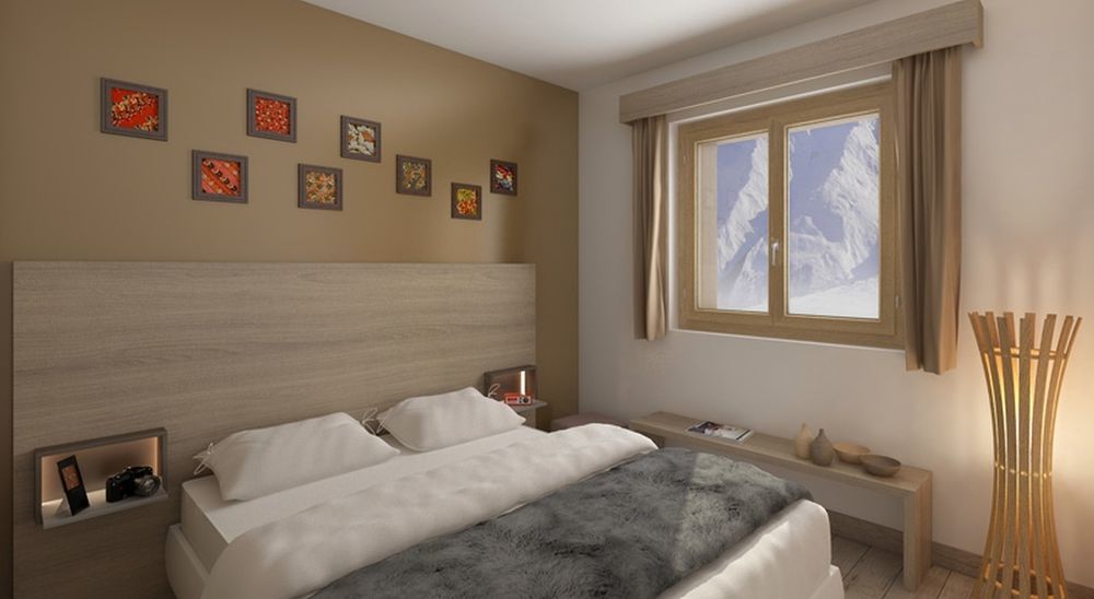 Residence Prestige Odalys Front De Neige La Plagne Kültér fotó