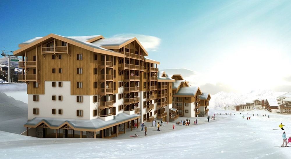 Residence Prestige Odalys Front De Neige La Plagne Kültér fotó