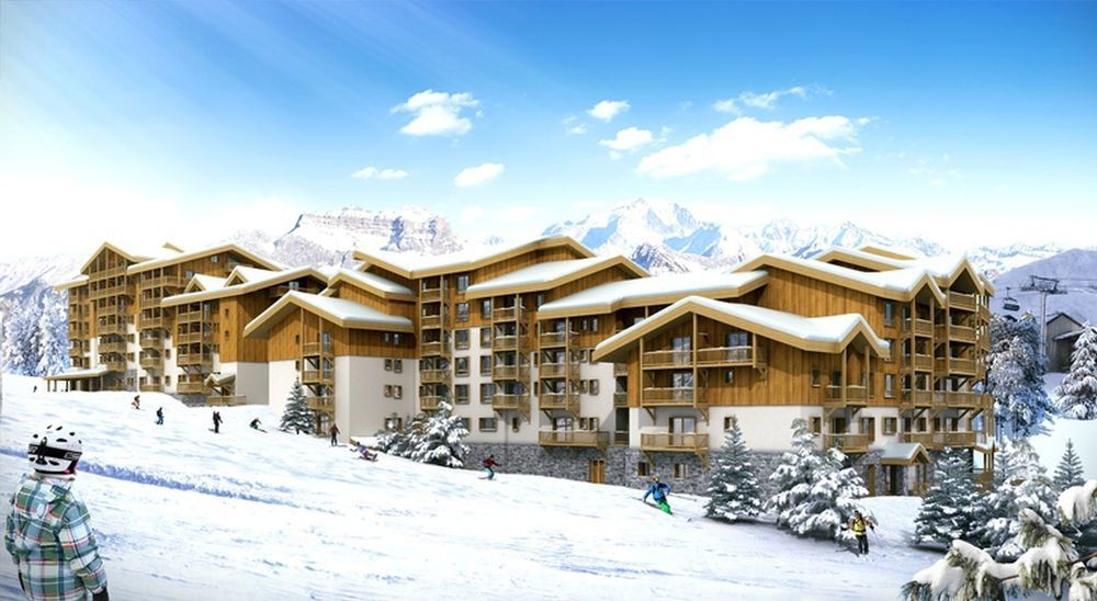 Residence Prestige Odalys Front De Neige La Plagne Kültér fotó