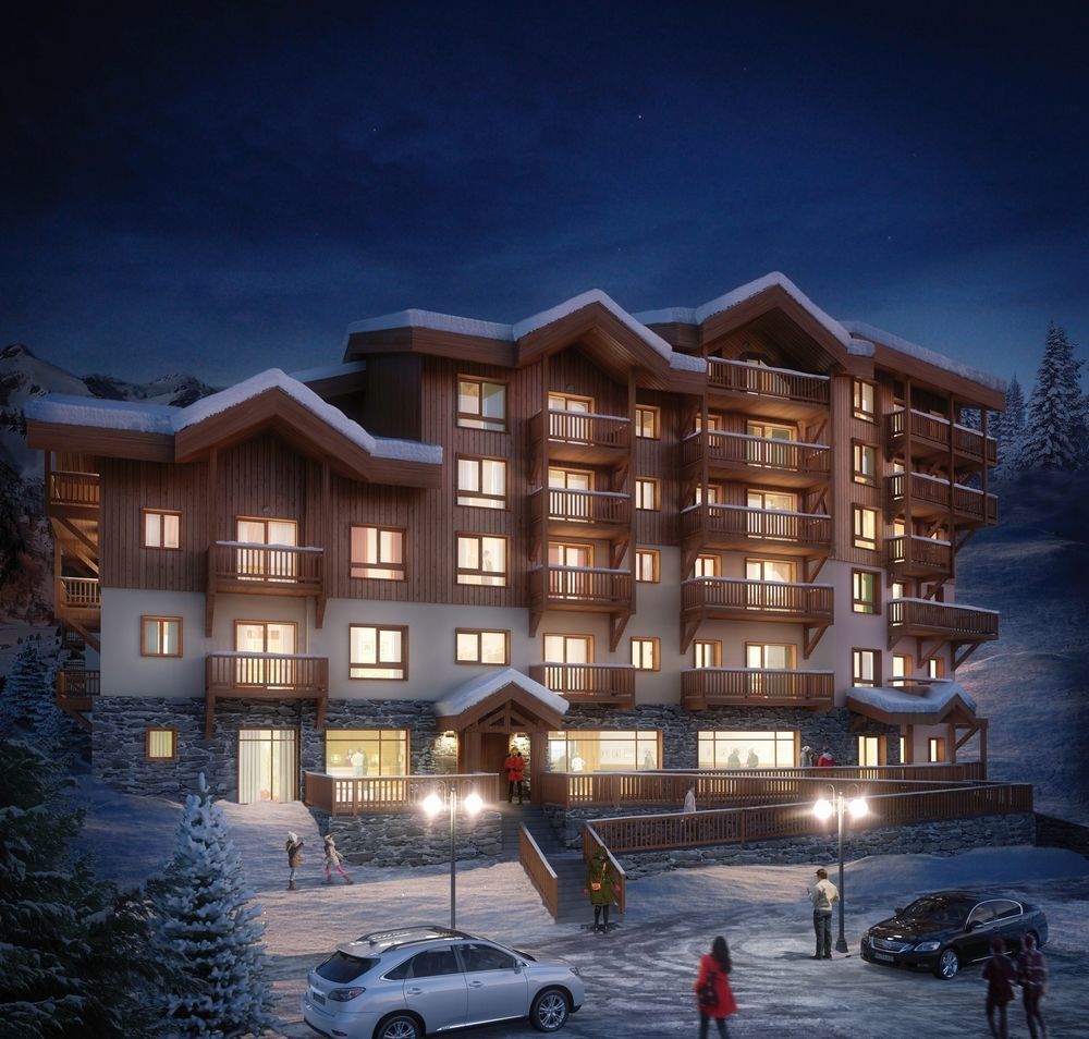 Residence Prestige Odalys Front De Neige La Plagne Kültér fotó