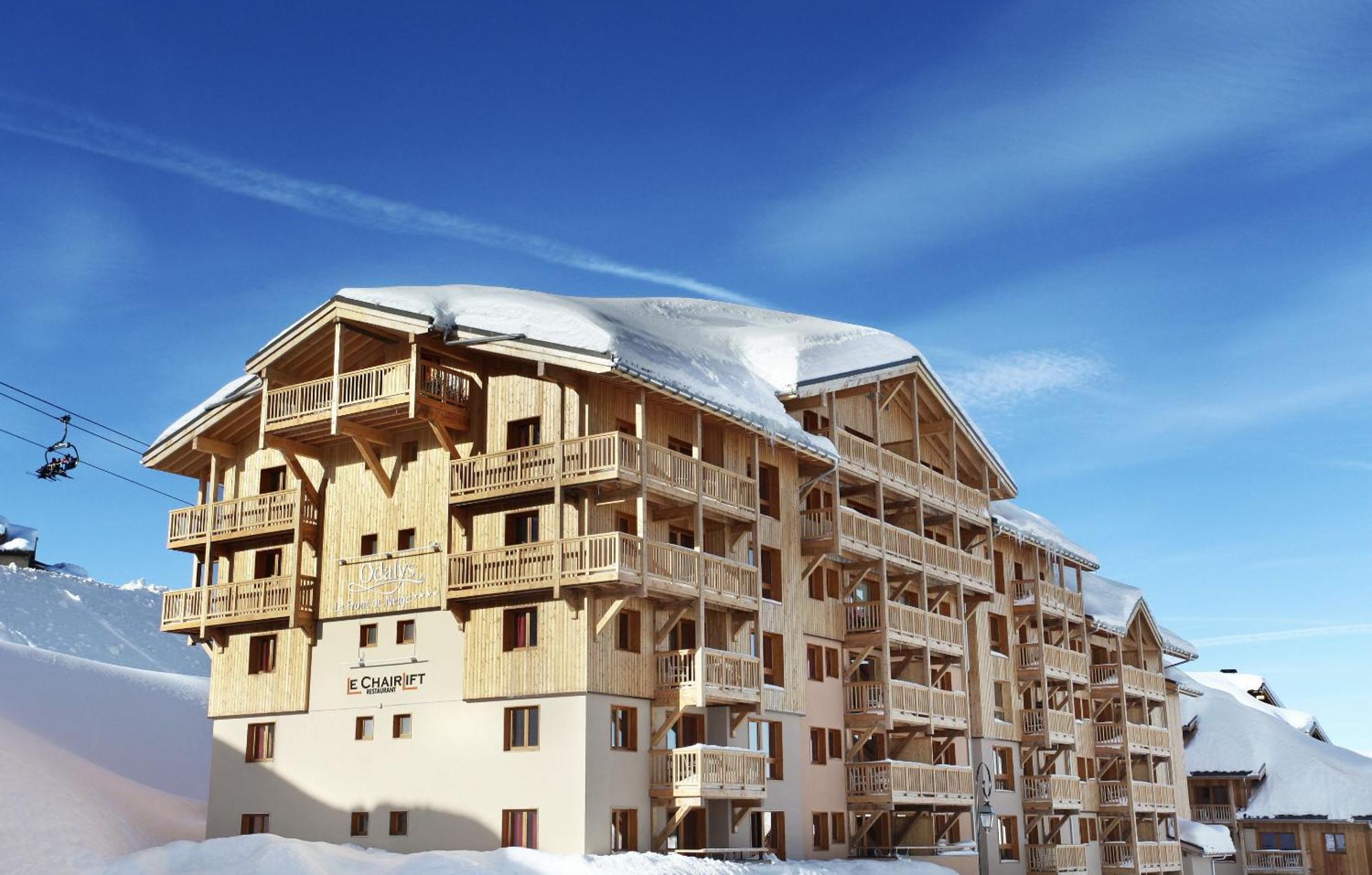 Residence Prestige Odalys Front De Neige La Plagne Kültér fotó
