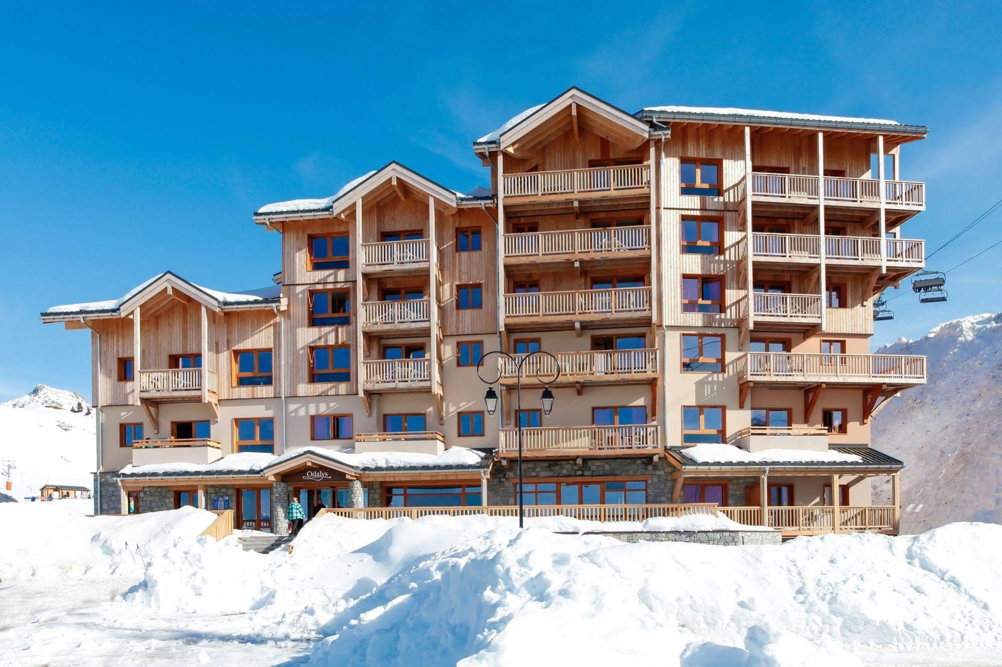 Residence Prestige Odalys Front De Neige La Plagne Kültér fotó
