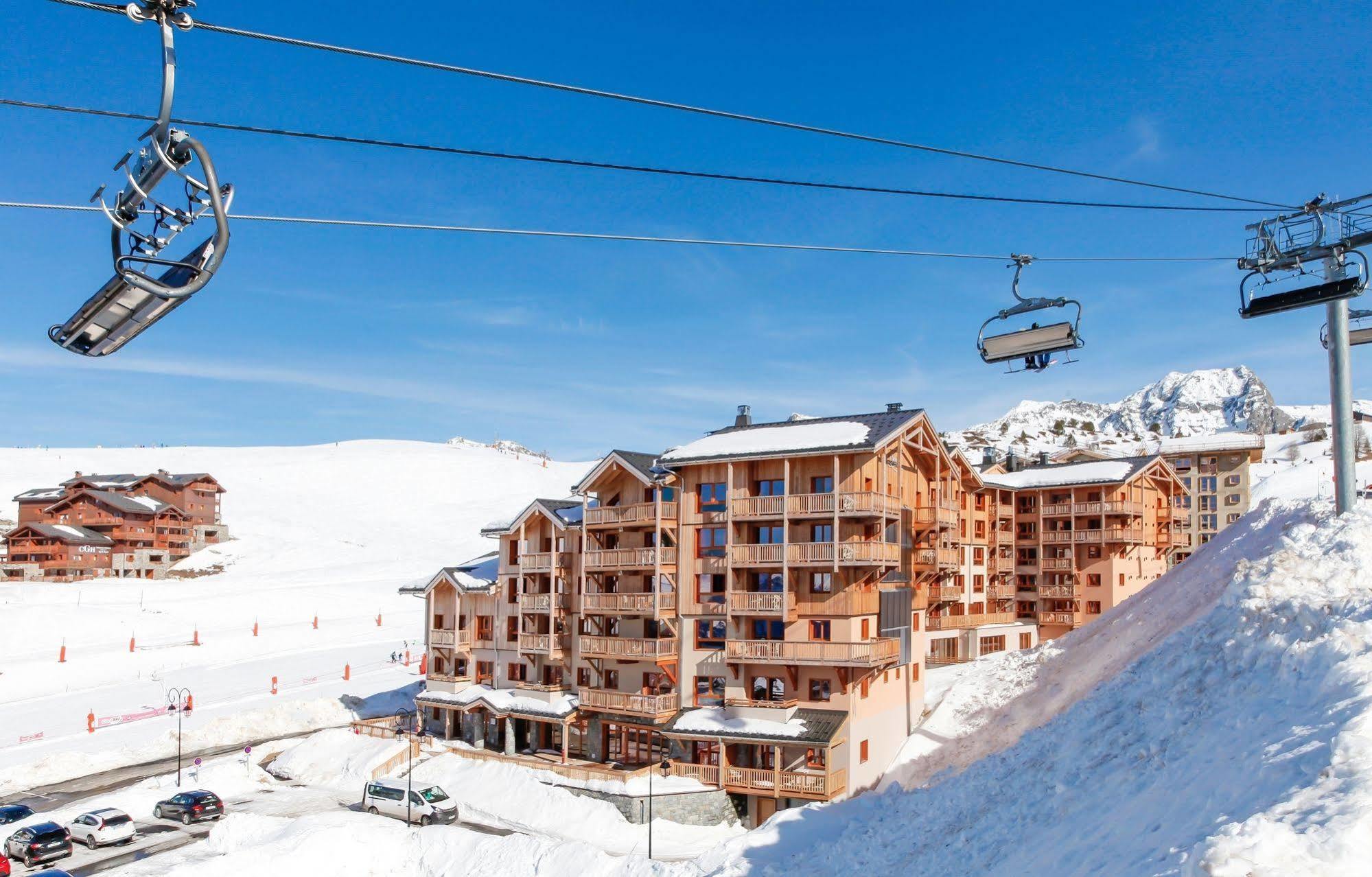 Residence Prestige Odalys Front De Neige La Plagne Kültér fotó
