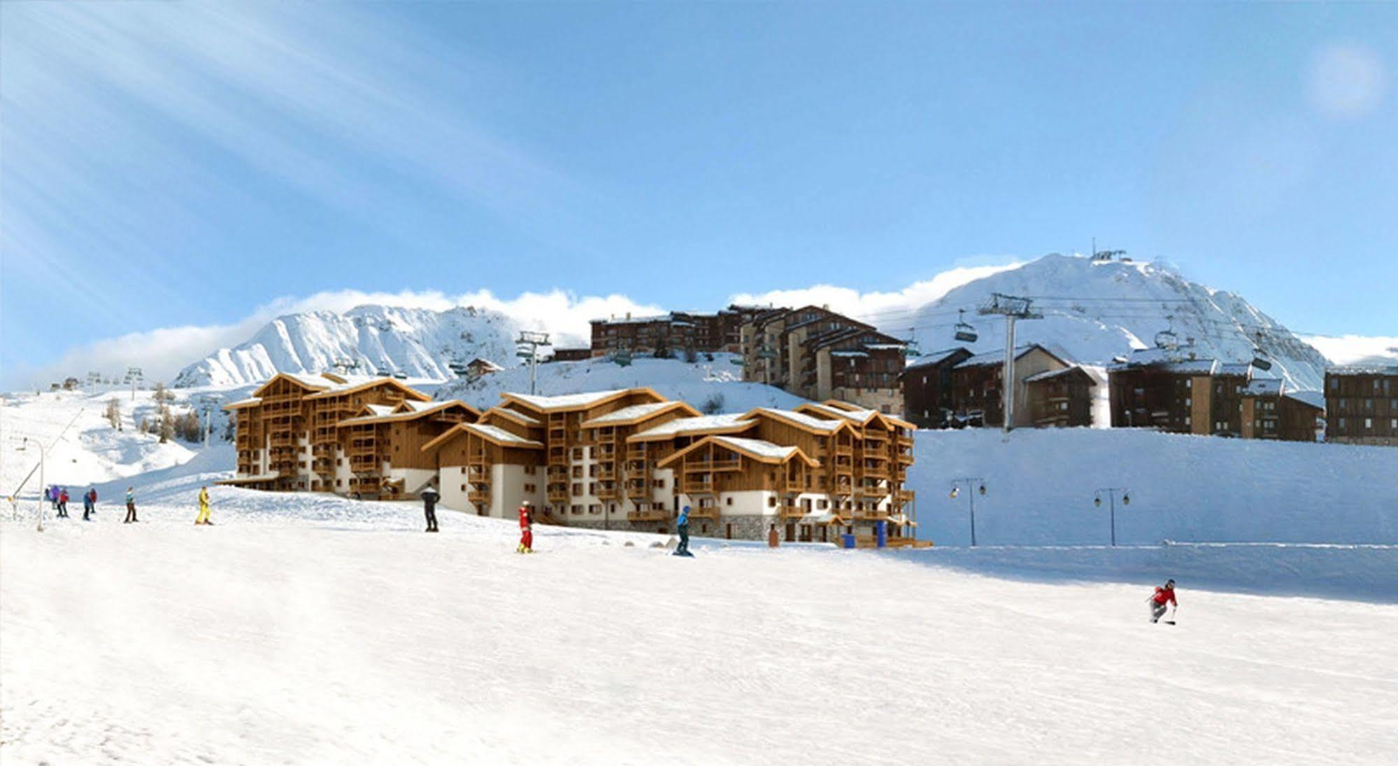 Residence Prestige Odalys Front De Neige La Plagne Kültér fotó