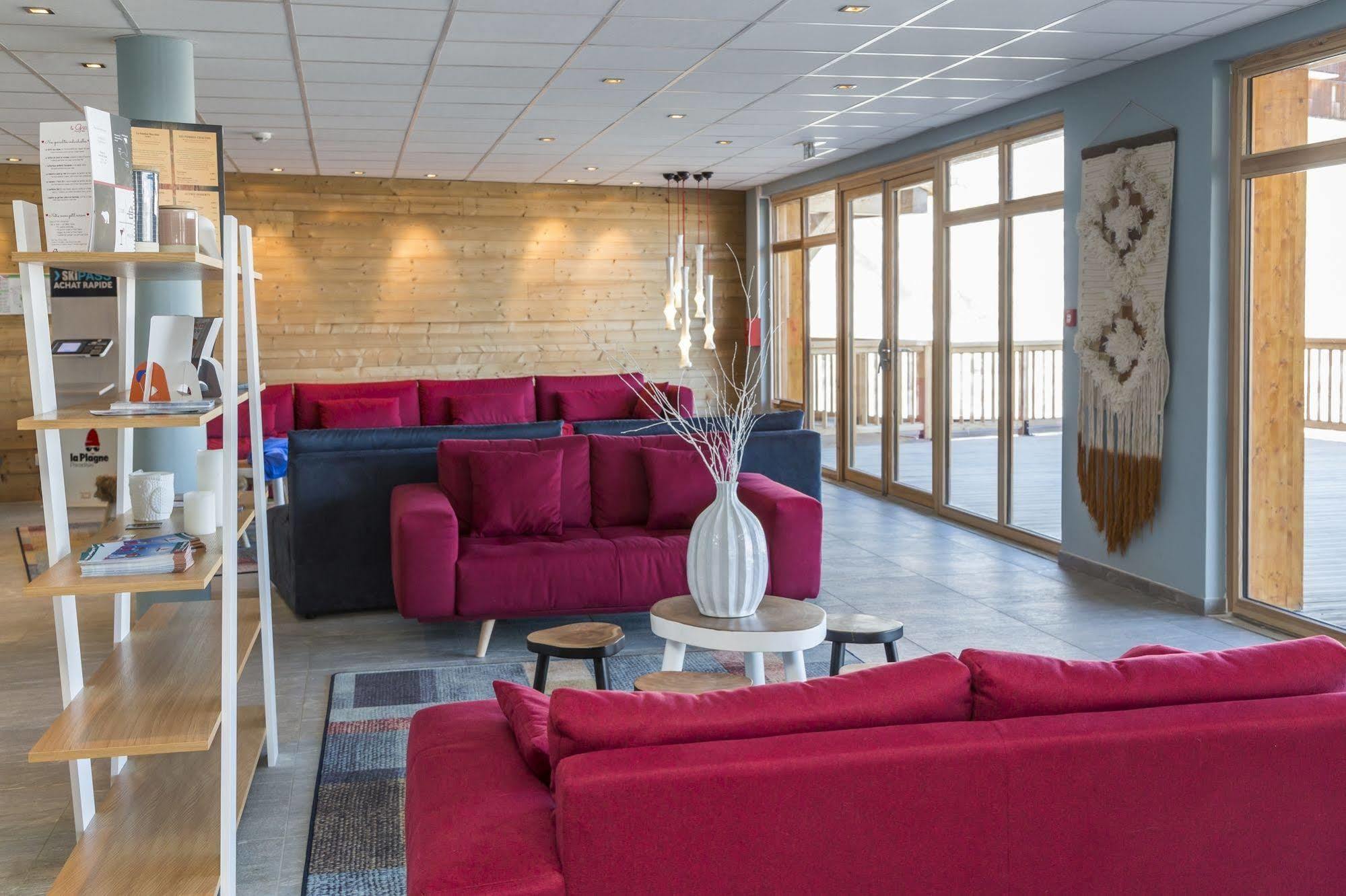 Residence Prestige Odalys Front De Neige La Plagne Kültér fotó