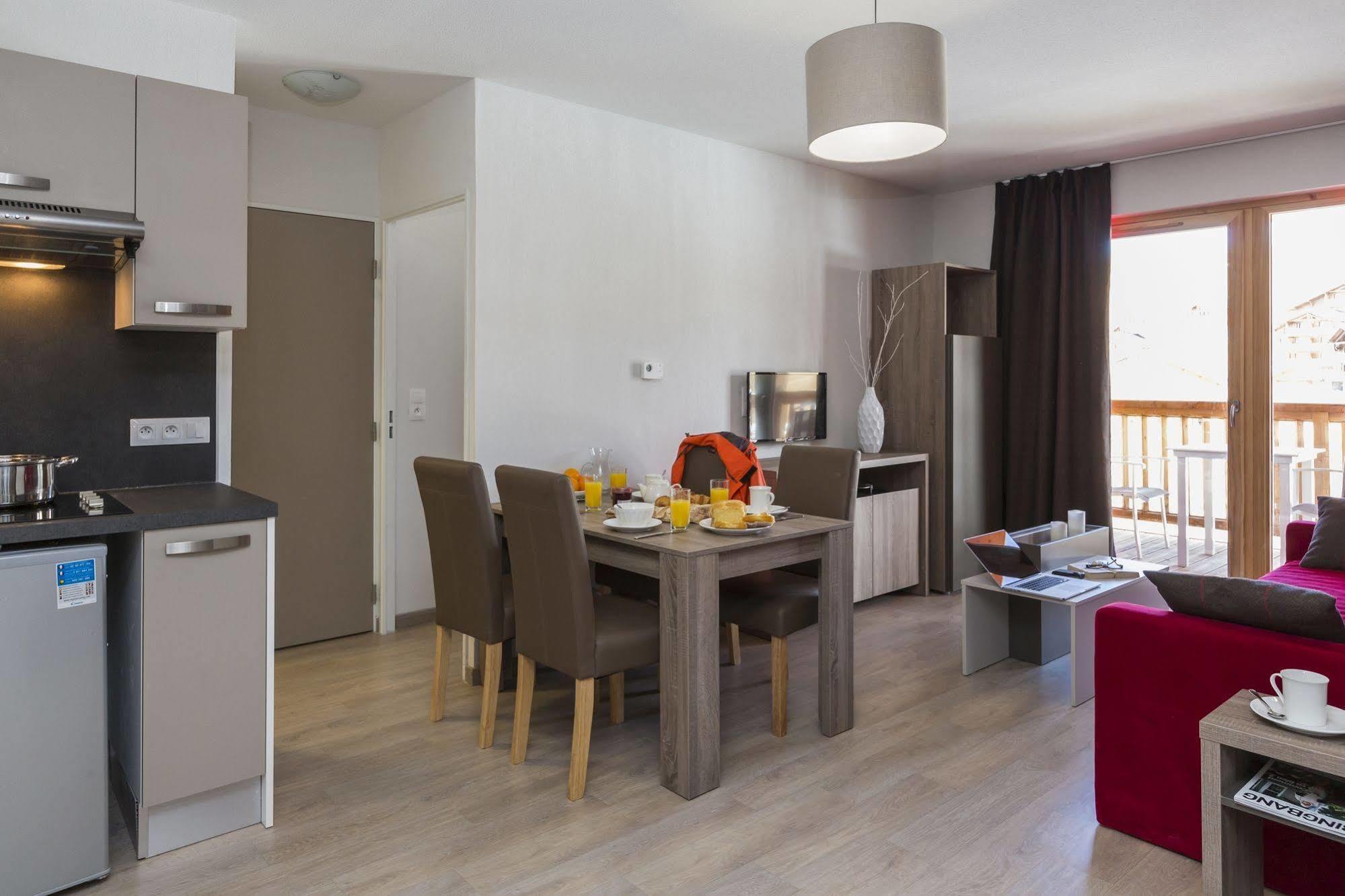Residence Prestige Odalys Front De Neige La Plagne Kültér fotó