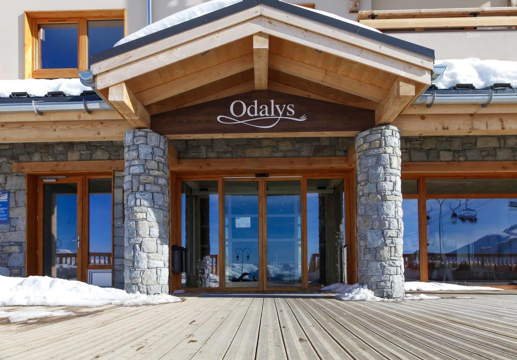 Residence Prestige Odalys Front De Neige La Plagne Kültér fotó